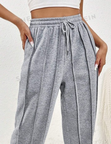 Pantaloni de trening Shein, gri