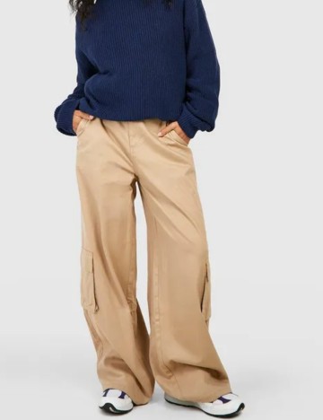 Pantaloni Boohoo, bej