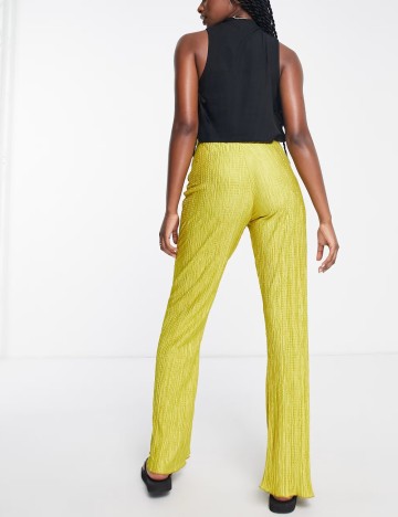 Pantaloni Topshop, galben