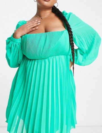 Rochie mini ASOS, verde