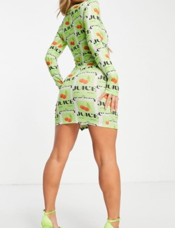 Rochie mini ASOS, verde