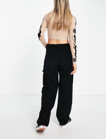 Pantaloni ASOS, negru