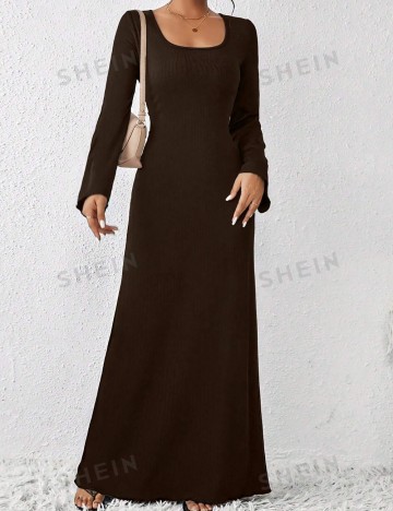 Rochie maxi Shein, maro