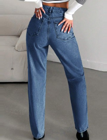 Jeans Shein, albastru