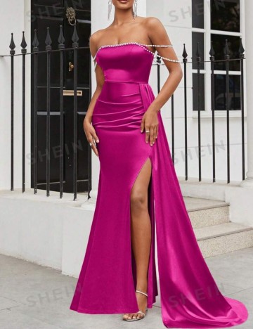 Rochie de ocazie Shein, magenta