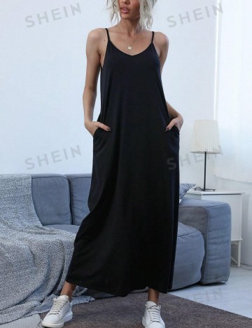 Rochie maxi Shein, negru