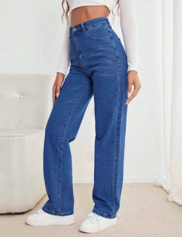 Jeans Shein, albastru