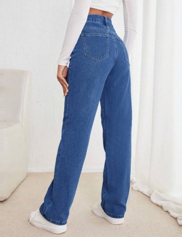 Jeans Shein, albastru