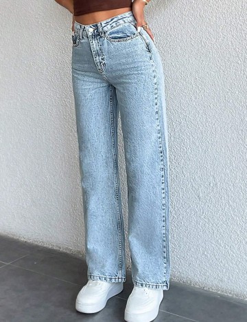 Jeans Shein, albastru