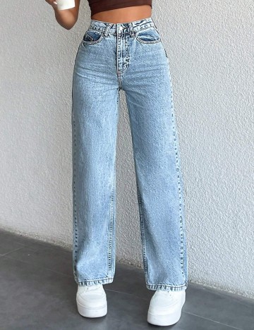 Jeans Shein, albastru