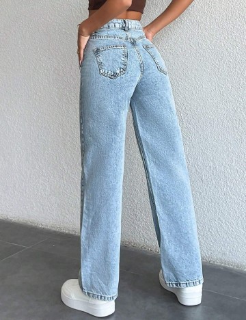 Jeans Shein, albastru