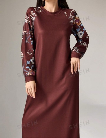 Rochie maxi Shein, vișiniu