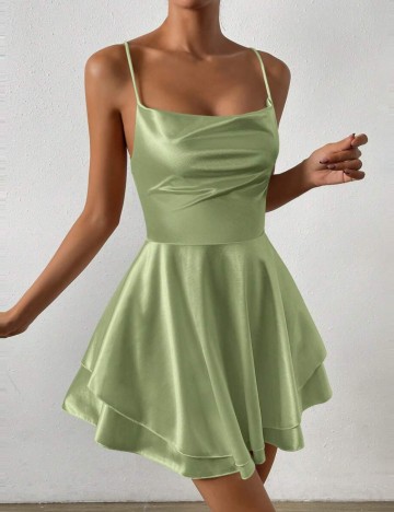 Rochie mini Shein, verde