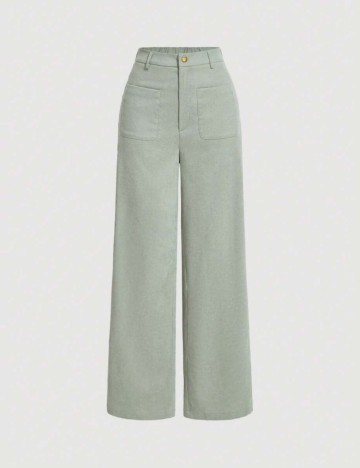 Pantaloni Shein, verde