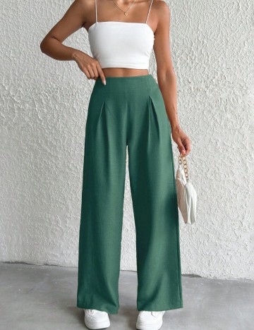 Pantaloni Shein, verde