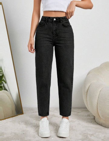 Jeans Shein, negru