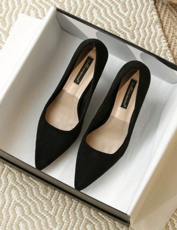 Pantofi cu toc Shein, negru
