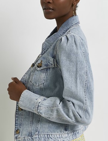 Jachetă De Blugi River Island, albastru