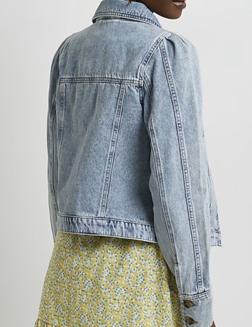 Jachetă De Blugi River Island, albastru