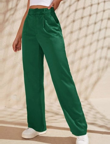 Pantaloni Shein, verde