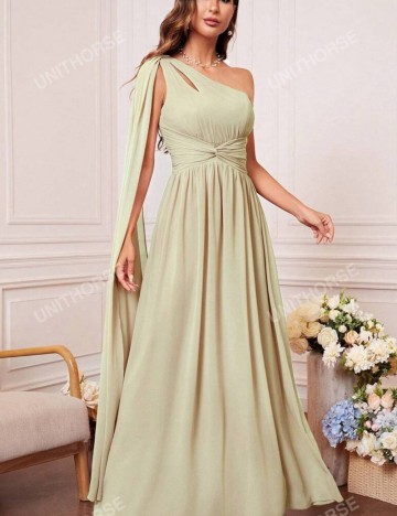 Rochie de ocazie Shein, bej
