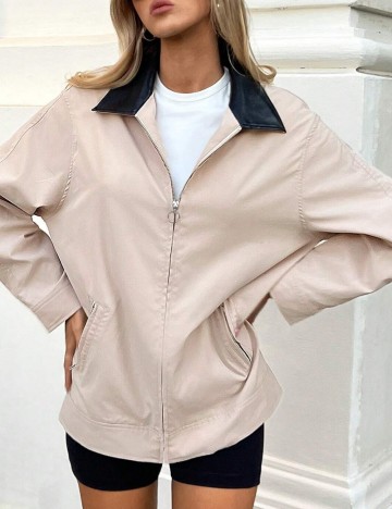 Jachetă Forever by Shein, bej