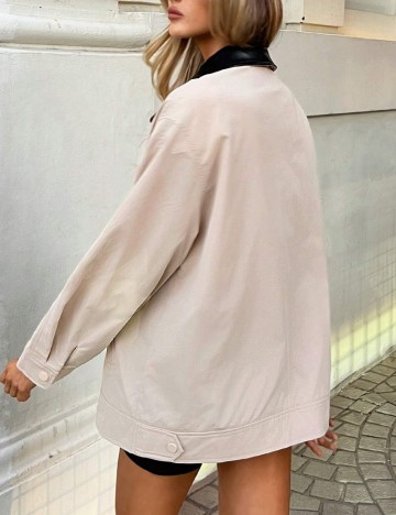 Jachetă Forever by Shein, bej