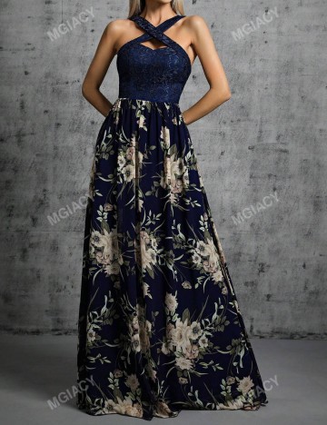 Rochie de ocazie Shein, mix culori