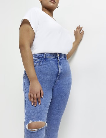 Jeans River Island, albastru