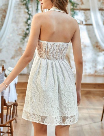 Rochie mini Shein, alb