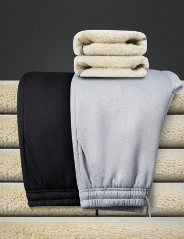 Pantaloni de trening Shein, gri