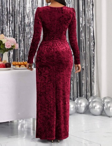 Rochie maxi Shein, vișiniu