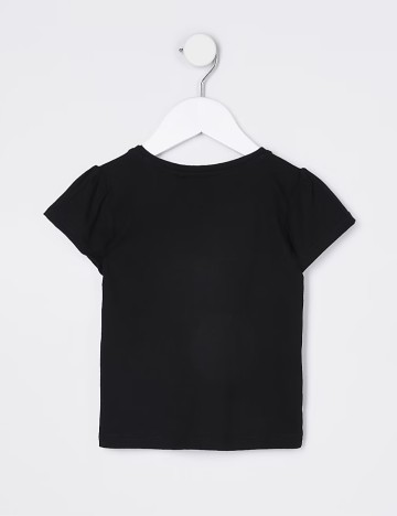 Tricou River Island, negru