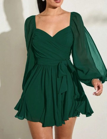 Salopetă Shein, verde