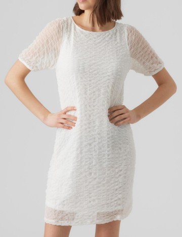 Rochie mini Vero Moda, alb