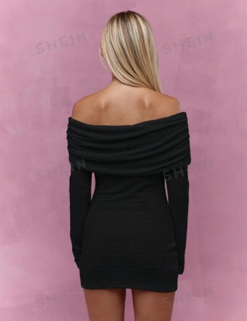 Rochie mini Shein Missguided, negru