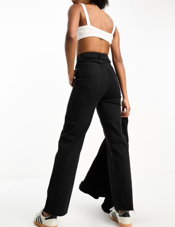 Jeans ASOS, negru