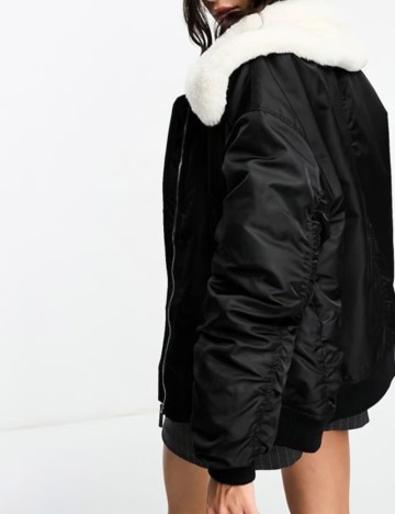 Jachetă Miss Selfridge, negru