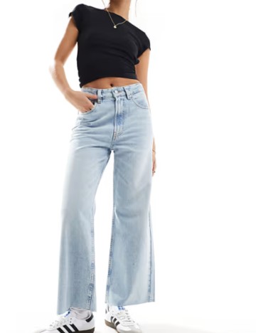 Jeans ASOS, albastru