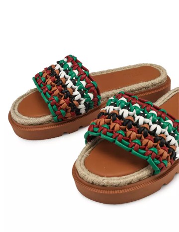 Espadrile ASOS, mix culori