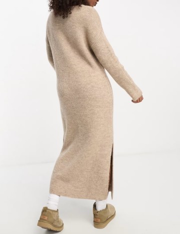 Rochie maxi Miss Selfridge, bej