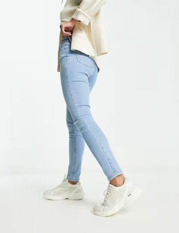 Jeans ASOS, albastru