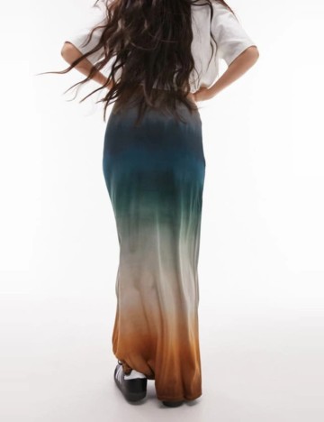 Fustă maxi Topshop, mix culori
