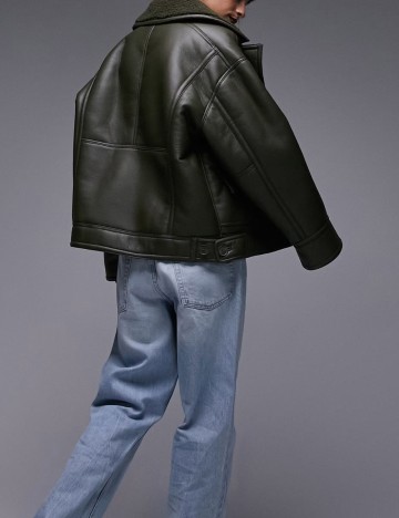 Cojoc Topshop, kaki