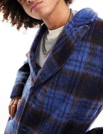 Palton ASOS, albastru