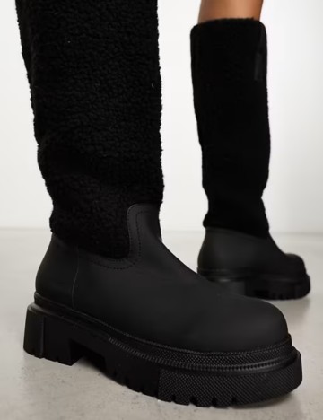 Cizme Public Desire, negru