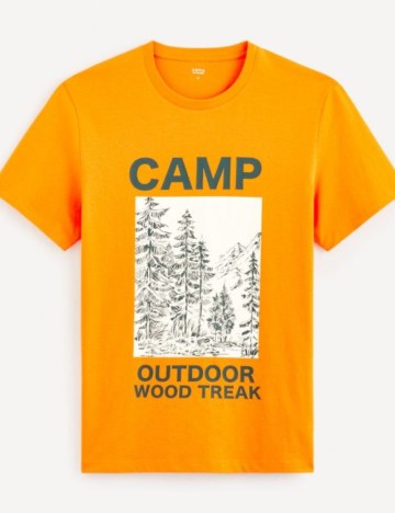Tricou Celio, portocaliu