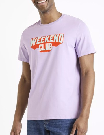 Tricou Celio, mov