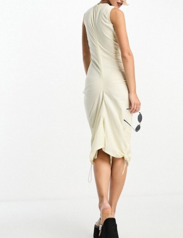 Rochie midi Collusion, galben