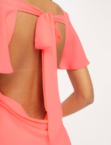 Rochie midi ASOS, roz